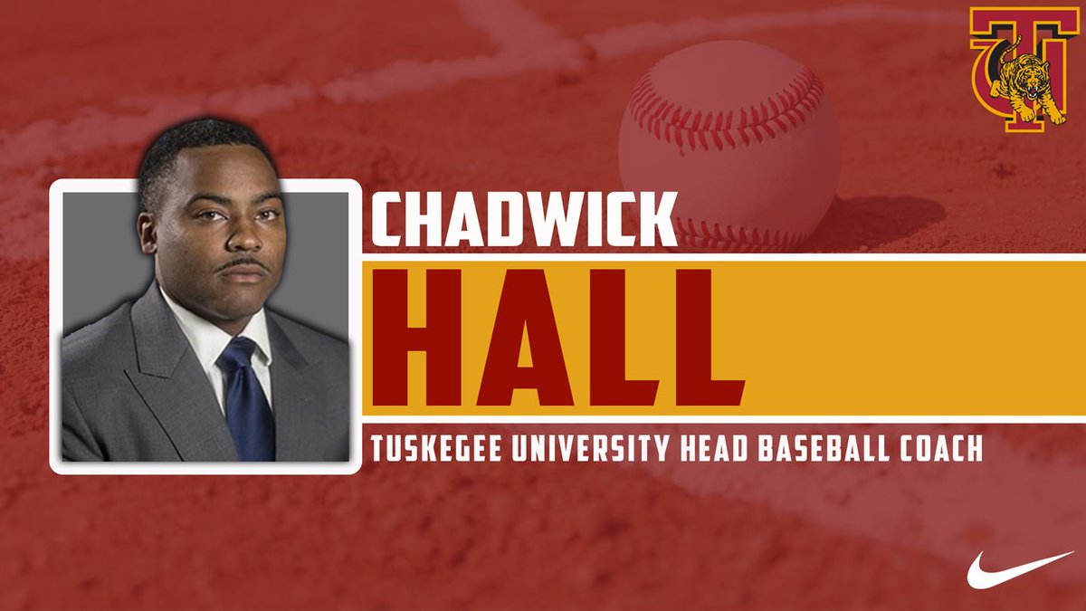 Tuskegee Names Chadwick Hall New Head Baseball Coach

📰 bit.ly/3KlrwUs

#TheStandard l <a href="/Skegeebaseball/">Tuskegee Baseball</a>