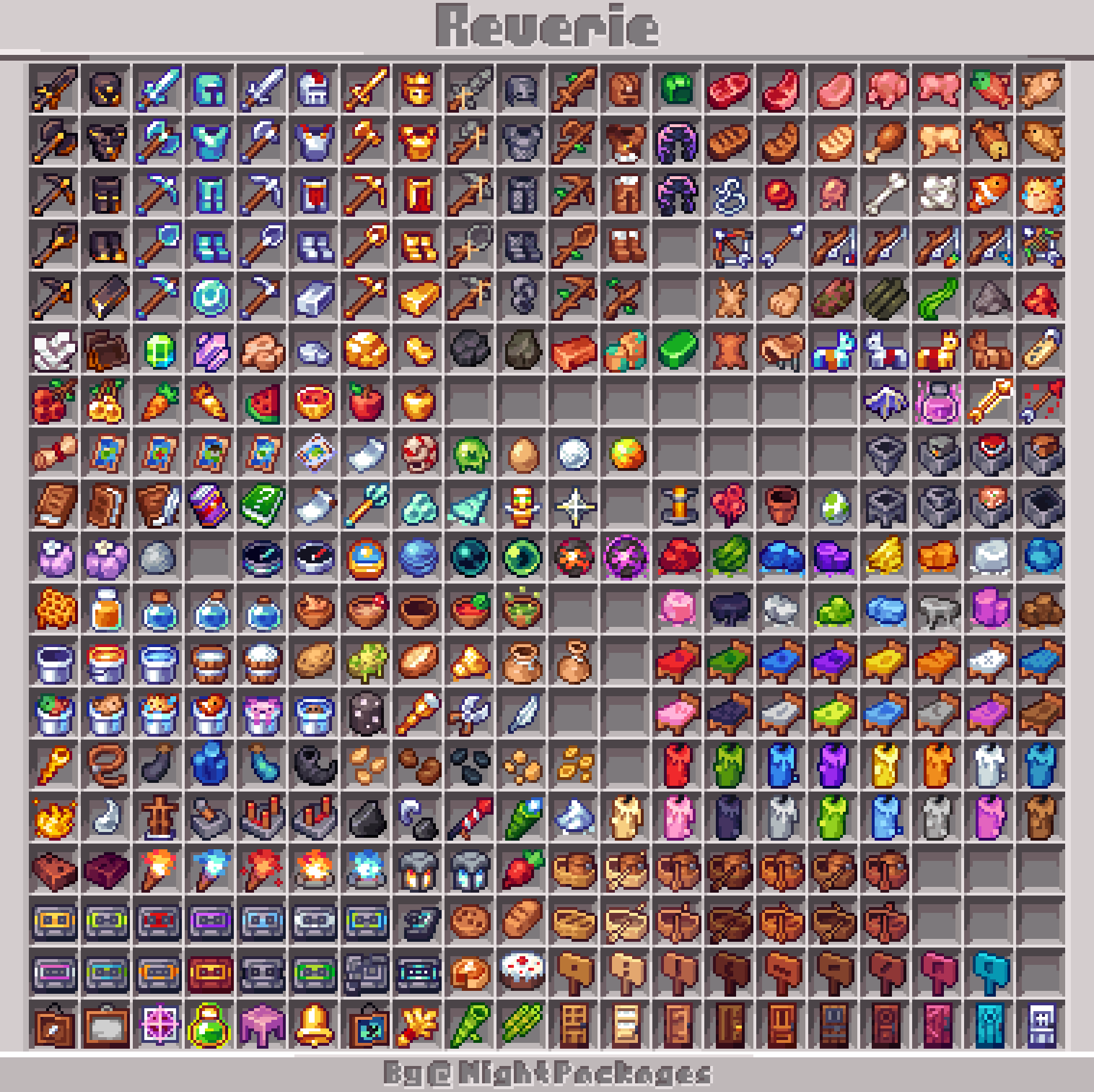 Ephial on twitter all the items i m gonna release with for my