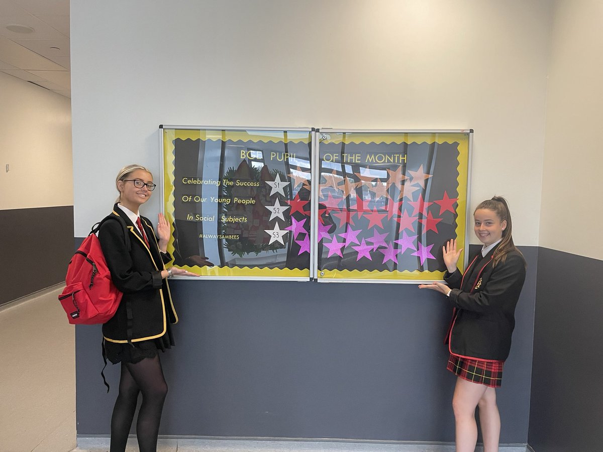 Social subjects are ready to Celebrate Success. We are on the look out for our Pupils of the Month ⭐️ <a href="/ambeesenglish/">Mrs McConnell</a> and <a href="/StAmbroseSci/">St Ambrose Science</a>  inspired🐝 #alwaysambees #workingtogether #teamworkmakesthedreamwork