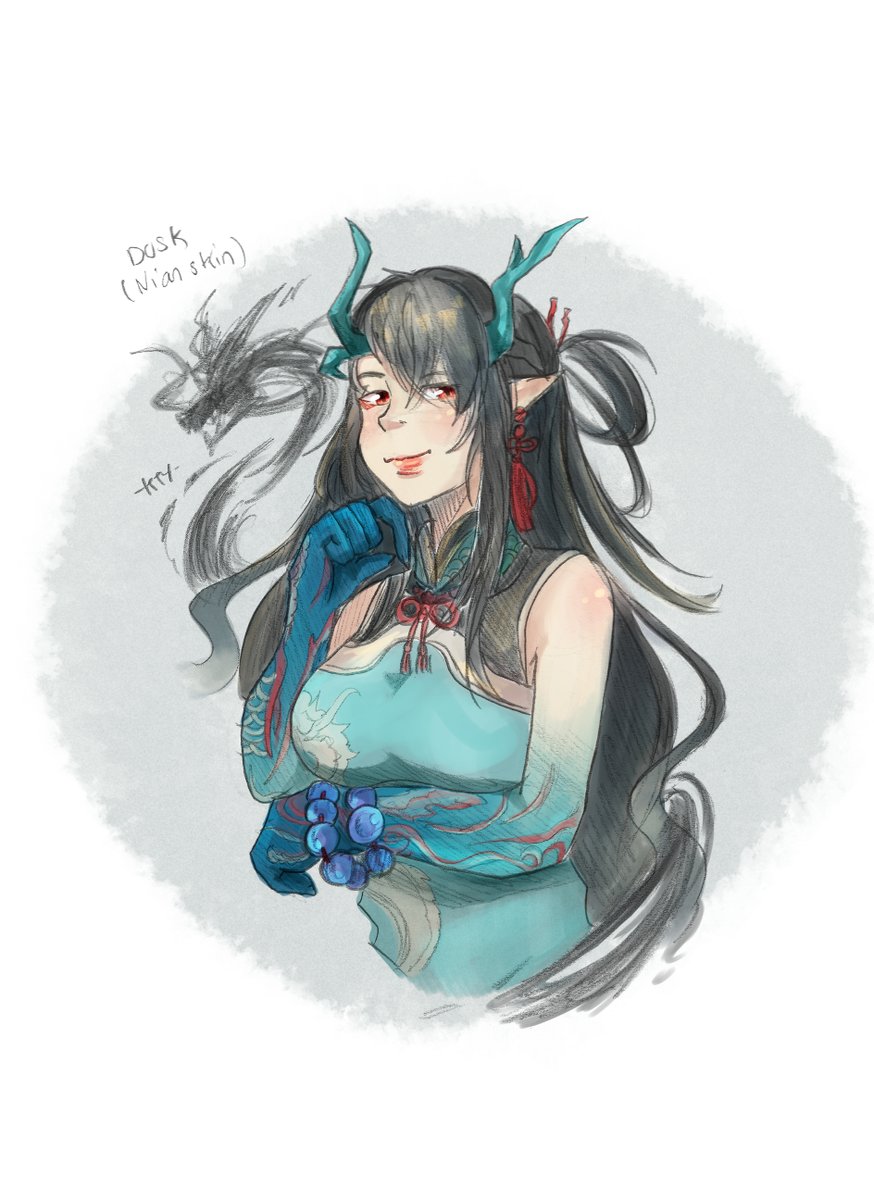 KTY_draws's tweet photo. Hi guys! Here's another batch of sketches (65/100). WE have Skadi the corrupted heart, Dusk, Ling, Nian and Dusk in her nian skin outfit.
.
.
.
#Arknights #OPERATORS #Skadi #Dusk #ling #nian #outfit #sketch #daily #100operatorschallenge #kty #dailysketch https://t.co/1tIeO20W81