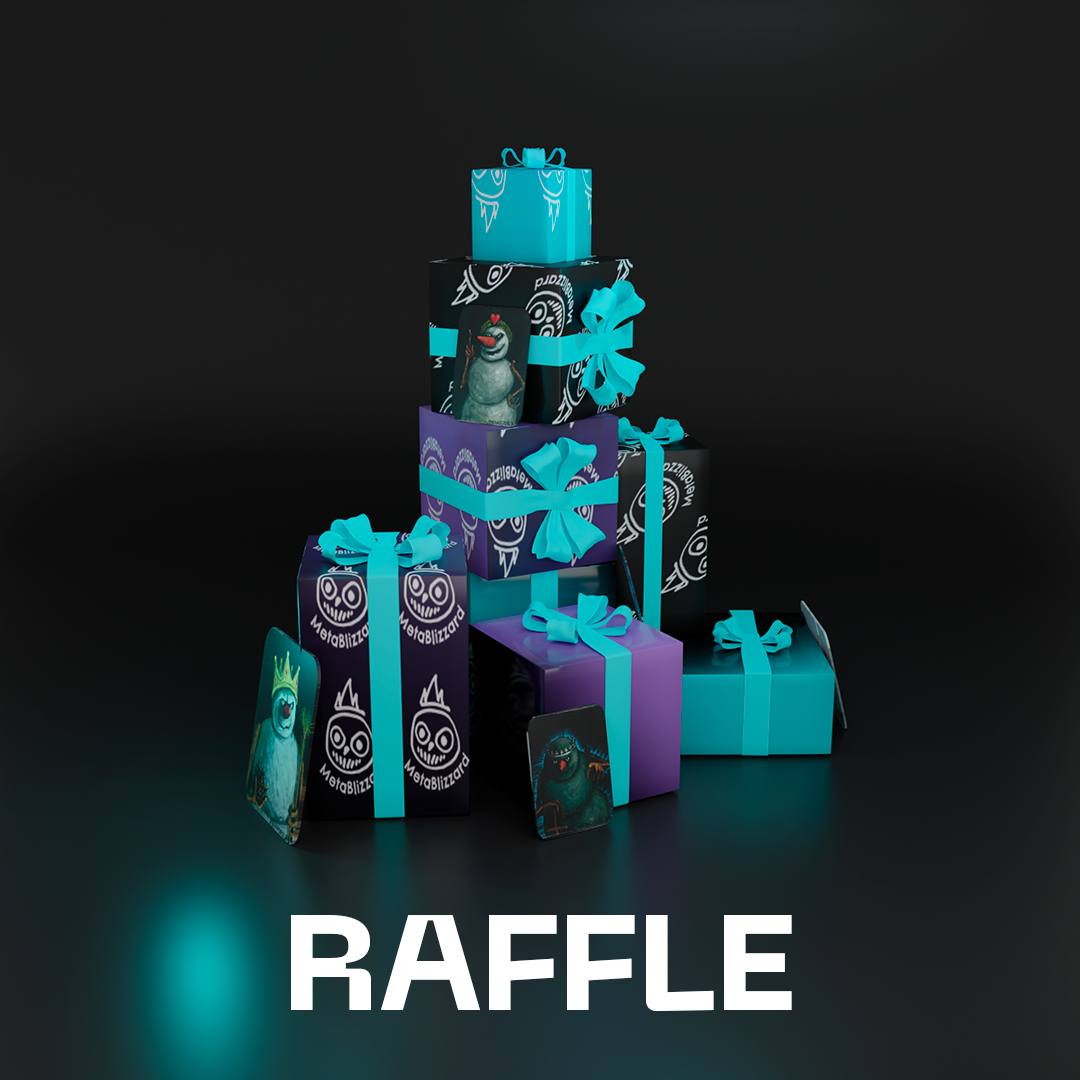 🎁We have a new 🔥RAFFLE🔥
 Check #prize pool⬇️⬇️⬇️
💰5 x 10 USDT💰
🎉2 NFT🎉
💸7 Winners💸
⏳24 hours⏳
You need:
1⃣ Follow @Metablizzard
2⃣ Like &amp; RT post
3⃣ Drop #ETH address
4⃣ Join discord discord.gg/btNY6RnQ
🔝Let's go family👨‍👩‍👧‍👦
#Mtblzzrd #Metablizard #NFTGiveaways #NFTs