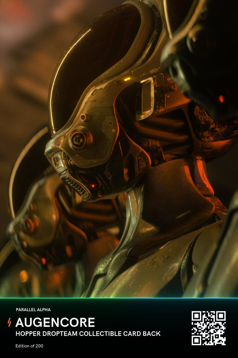 ParallelTCG's tweet image. Slot 2: Augencore Card Backs - 1 of 3

-Planetary Ambition Collectible Card Back [Edition of 150]
-Hopper Dropteam Collectible Card Back [Edition of 200]
