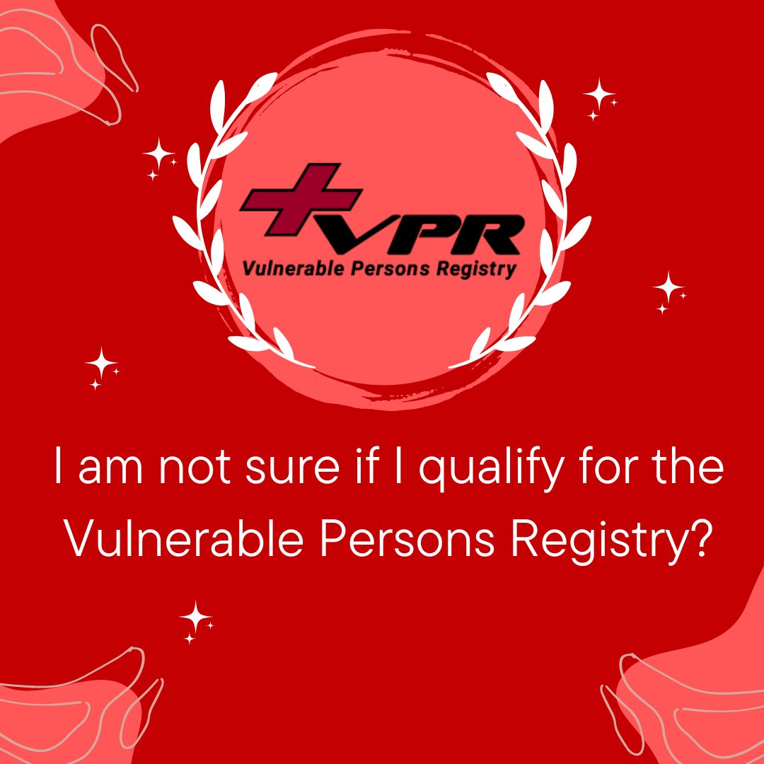 SOOVPR's tweet photo. Those with vison, hearing, mobility, developmental, cognitive, or mental health difficulties can register with the Vulnerable Persons Registry to help ensure their safety during large-scale emergencies.
Learn more at https://t.co/td8jwMSHBS.
#soovpr
#vulnerablepersonsregistry https://t.co/8HJBnlawcN