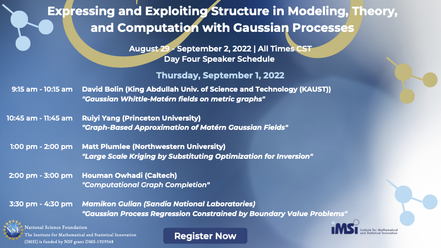 Instit. for Mathematical & Statistical Innovation tweet media
