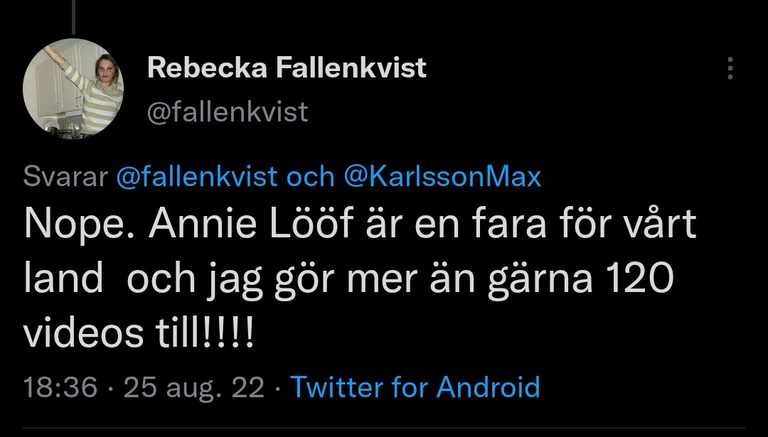 johansvensson82's tweet image. Svaret från kommunikationsansvarig i SD. Skäms du inte Johan över att samarbeta med dessa avskum? Ingrid Segerstedt vrider sig i sin grav över ert förfall.