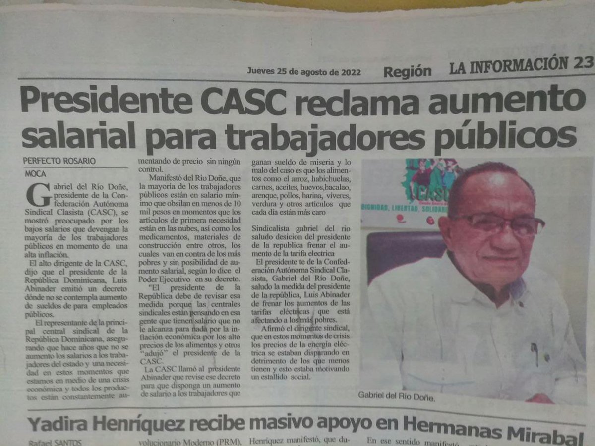 CONAJOVENRD's tweet photo. En pie de lucha siempre por mejorar la vida de los trabajadores @CONAJOVENRD @CASC-Nacional #JuntosSomosMas #EmpleosDecente #IgualdadSalarial #GenteJoven #DerechoAUnEmpleo https://t.co/80h56EQ4Fe