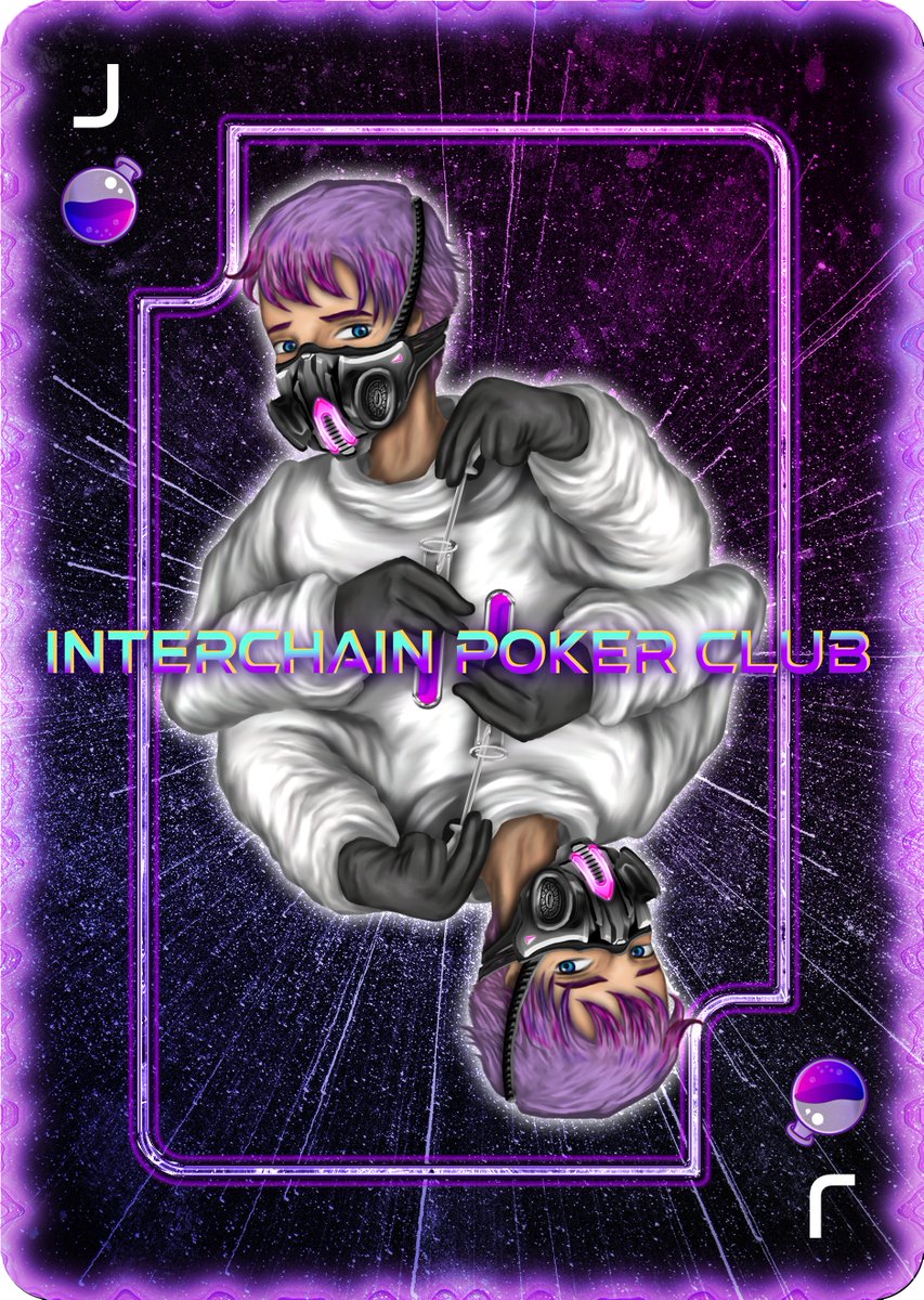NonFungiblePokr's tweet photo. Jack of #OSMO is busy prepping for LBP V2 🧪
Isn’t he ? 😉 @osmosis 

♠️ ♥️ Interchain Poker Club ♦️♣️ 
Launching soon @OmniFlixNetwork

retweet &amp; random 3 gets a WL spot❤️
#ATOM #JUNO #SCRT #OSMO #IBCGang #NFTs #NFTCommunity #NFTCollection #NFTGiveaway https://t.co/Qoc1XQYTfR
