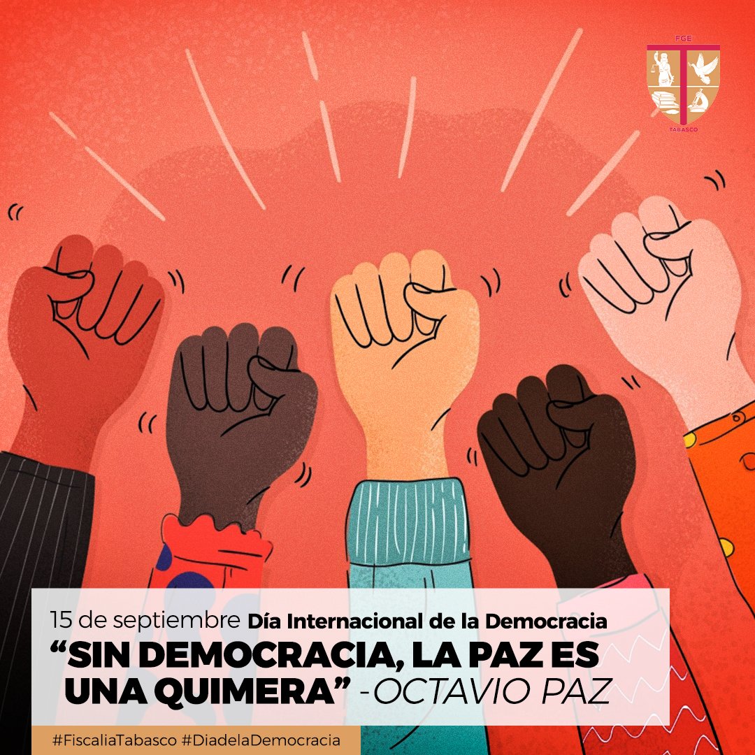 FGETabasco's tweet photo. La participación de todos, gobierno, partidos políticos, instituciones y sociedad civil, son prioritarias para fortalecer la democracia. En la #FiscaliaTabasco #NosImporta https://t.co/V8pt3qILqK
