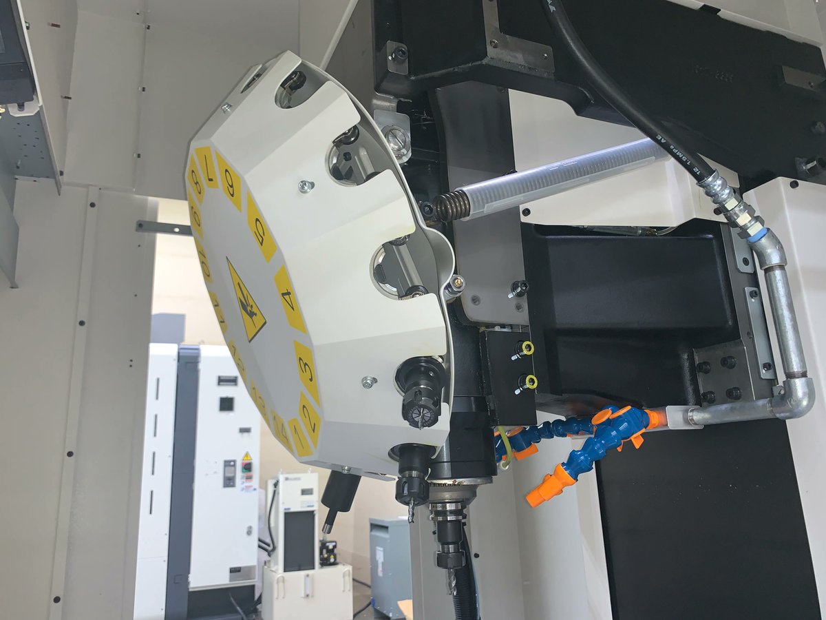 Take a look at Fanuc’s original and unique design for a tool changing indexer!