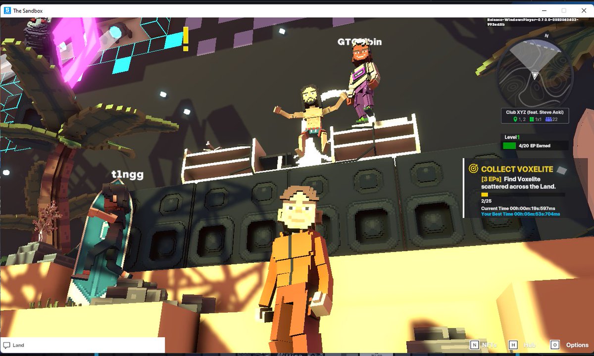 warayuttt964's tweet photo. @TheSandboxGame @steveaoki I just participated in the #SandboxAlphaS3Giveaway for a chance to win 500 SAND! On stage with Steve Aoki, check out my screenshot below!
👇 https://t.co/nEZj5ivzcq
