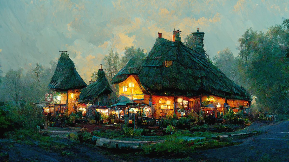 Fantasi_AI's tweet photo. Prancing Pony

https://t.co/no5PlJX3Rb

#AI artwork with post production, based on J.R.R.#Tolkien's original text alone.

#aiart #midjourney #LordOfTheRings #CleanNFT #teiaart https://t.co/DzcUyTbVrX