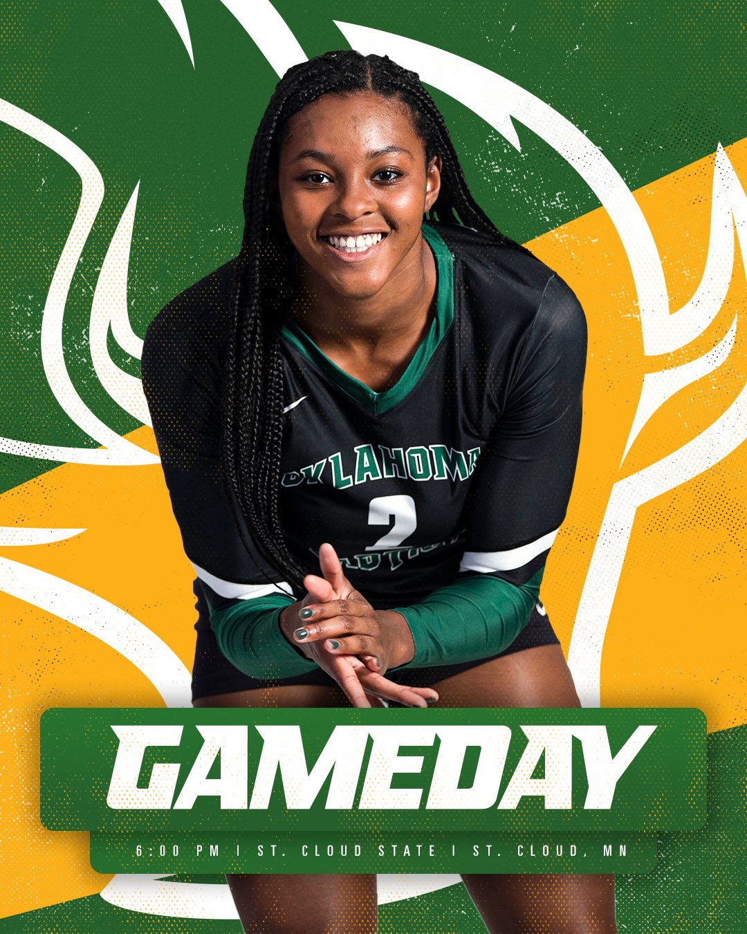 OBU Volleyball on Twitter "GAMMMEEEDDAAYYY!!! 🆚 St. Cloud State 📍