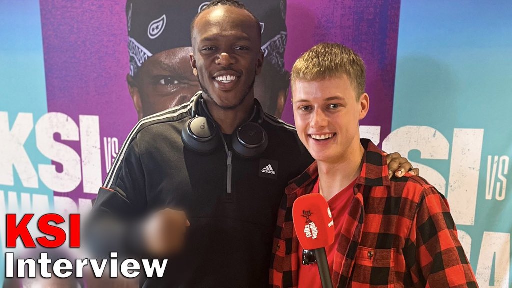 fredpdbeck's tweet photo. “I can’t lose, no one is going to stop me” @KSI on fighting Jake Paul, Deji, future of YouTube Boxing Interview
Proudly sponsored by @EmpireFS_
https://t.co/qBZWX4Jx2L https://t.co/nkWXnipTIN