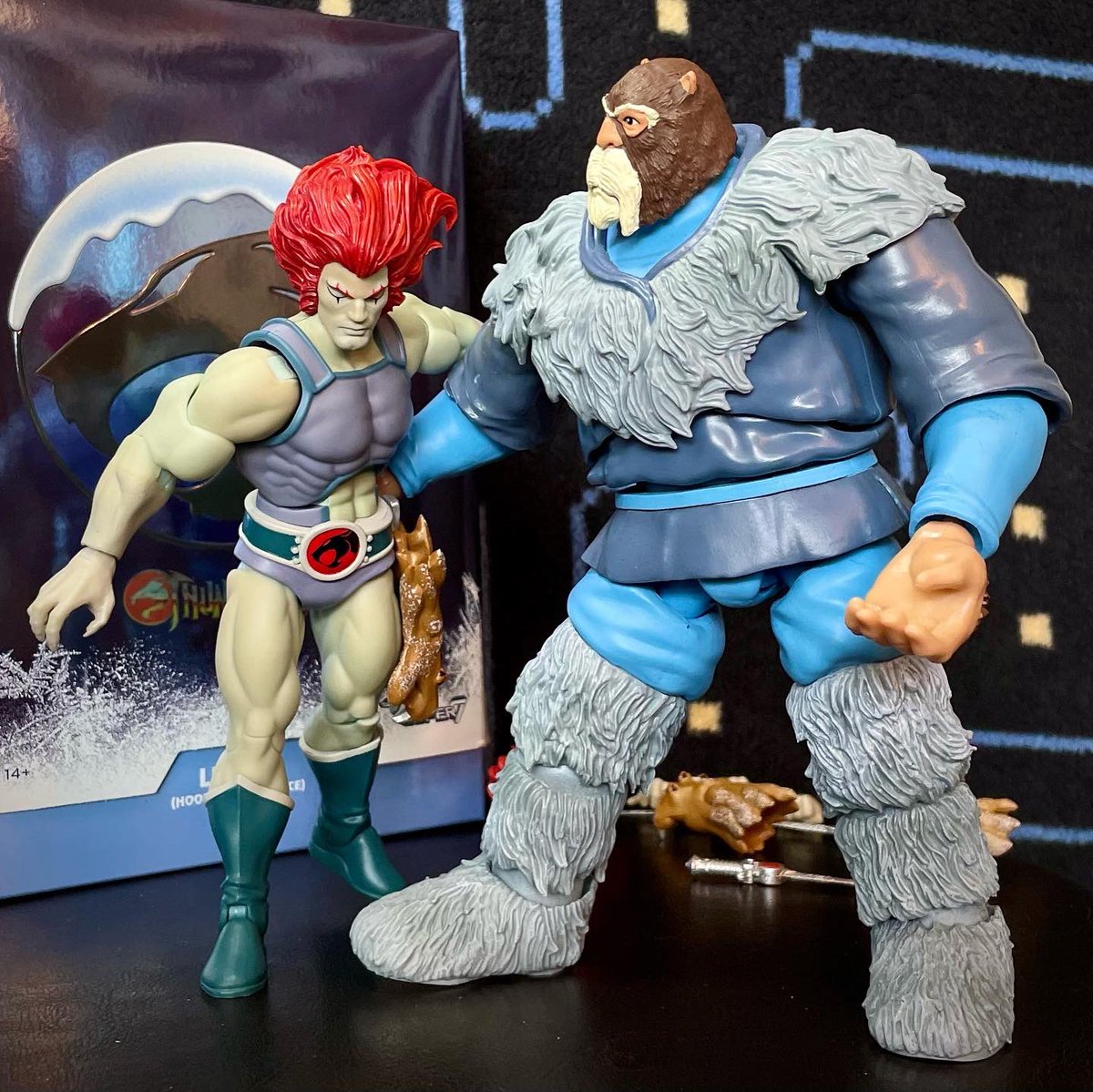 StryderWolfe's tweet photo. Hook Mountain Ice Lion-O! ๐ฅถ My first ever SDCC exclusive toy. ๐
#ThundercatsThursday
#Thundercats #toys #LionO #HookMountain #super7 #super7ultimates #SDCC https://t.co/wCKjZb307s