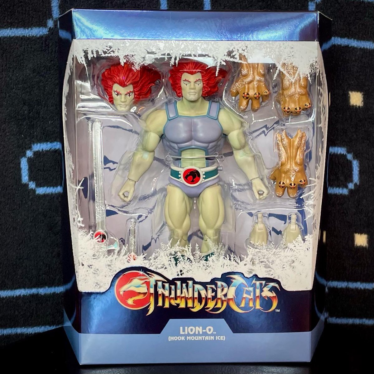 StryderWolfe's tweet photo. Hook Mountain Ice Lion-O! ๐ฅถ My first ever SDCC exclusive toy. ๐
#ThundercatsThursday
#Thundercats #toys #LionO #HookMountain #super7 #super7ultimates #SDCC https://t.co/wCKjZb307s