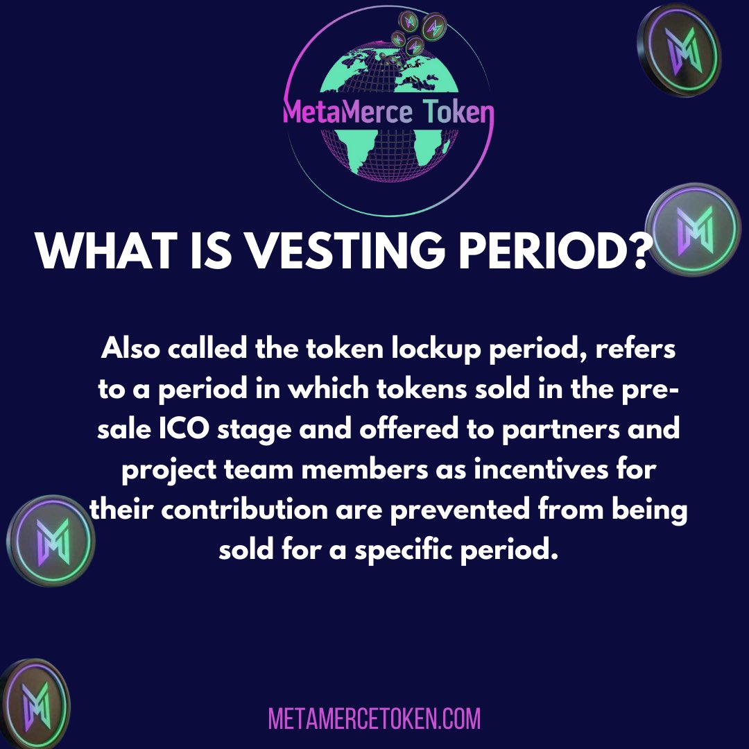 itsJuicyNFT's tweet image. What is vesting period and how long will it take? 🚀🔥 #MetamercenariesKnow #MetaMerceToken #7DaysLeft #Crypto #Retail #Token #ERC20 #Brewlabs 

@MetaMerce_Token @MetaMerceRon @CryptoJediM @xBERNx @GoldenMMToken