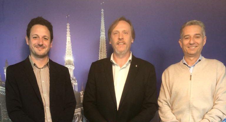 👉Hoy recibimos la visita de <a href="/ConreroMarcelo/">Juan Marcelo Conrero</a> Prorrector de Desarrollo Territorial de la <a href="/unc_cordoba/">UNC</a>

🤝Donde conversamos sobre el proyecto Campus Norte para articular diferentes propuestas de innovación de la transferencia del conocimiento. 

#InnovaryEmprender