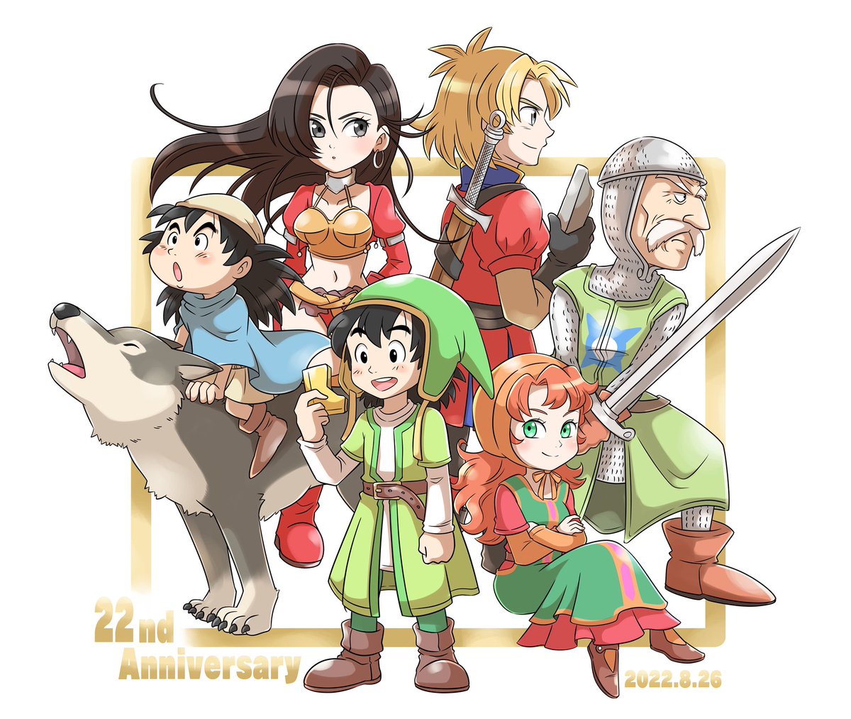 ドラゴンクエスト ソフト 22本セット + おまけ ドラクエ7発売22周年おめでとうございます🎊のどかな家並が