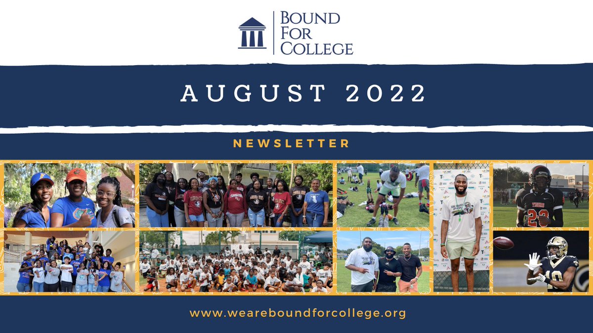 BoundForCollege's tweet photo. In case you missed it you can find our August Newsletter here!! https://t.co/4tWEFfJ5zG https://t.co/Rb6KxAT8iU