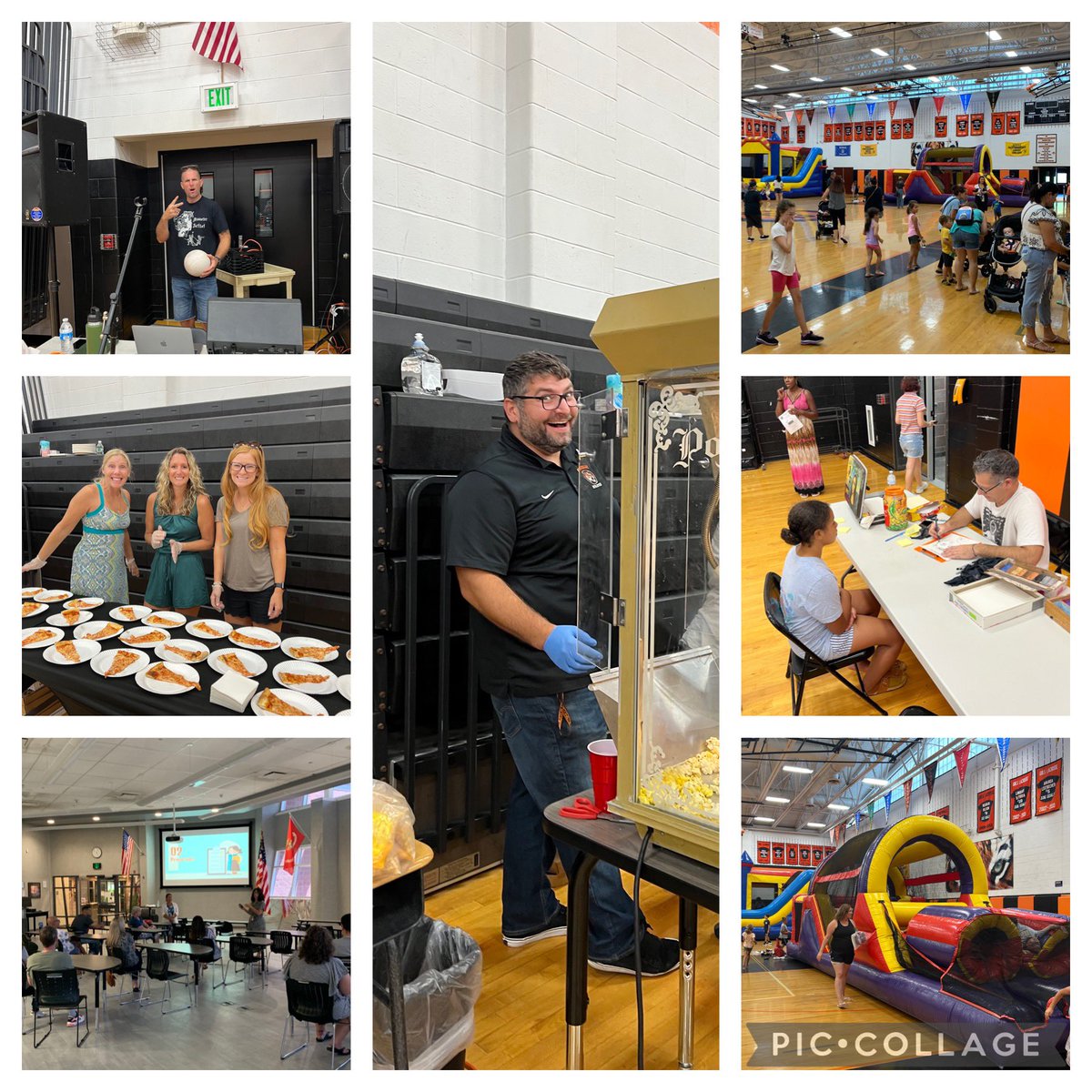 Summer FunFest was held today at BHS for students who attended the district's Summer Enrichment program or completed at least one of the voluntary summer assignments in math, reading, or science.