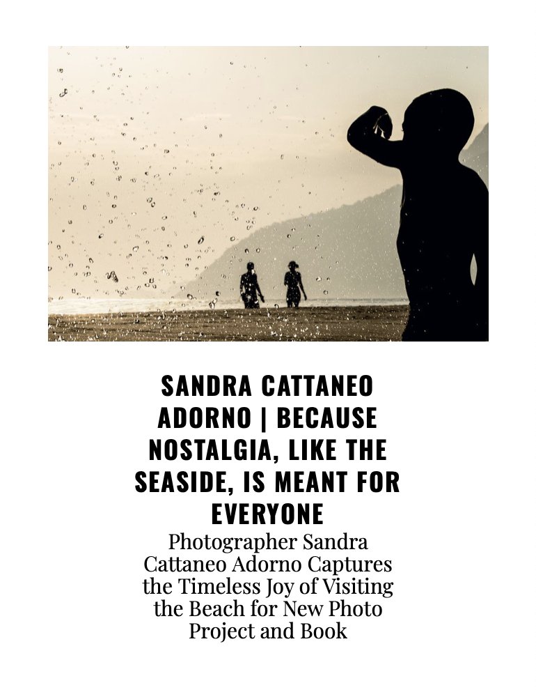 So glad to share the article from Flaunt Magazine <a href="/FlauntMagazine/">FLAUNT</a> (August 2022), available in the print issue and online – flaunt.com/content/sandra…