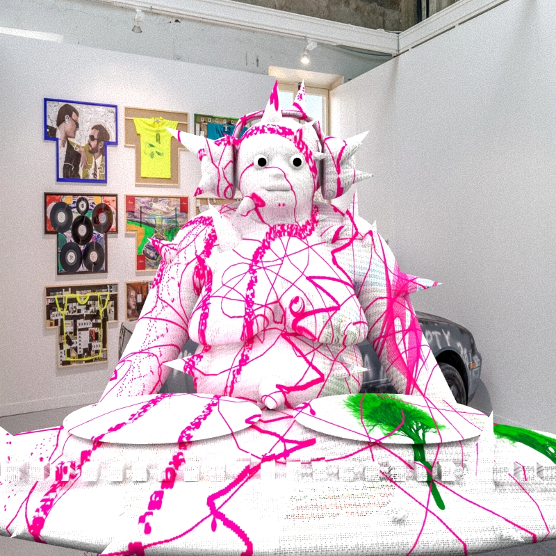spiky_dj_'s tweet photo. Giving away Spiky DJ 2564 

1 RT = 1 Entry. The winner is to be chosen by lottery in 24 hours.

=

the background is a photo of the group's success at FIAC art fair in Paris

@nytimes feature: https://t.co/tbyOsAm42F

more pics: https://t.co/HdIxyOFDzg

spread awareness

be fat https://t.co/cIl4j33mGi