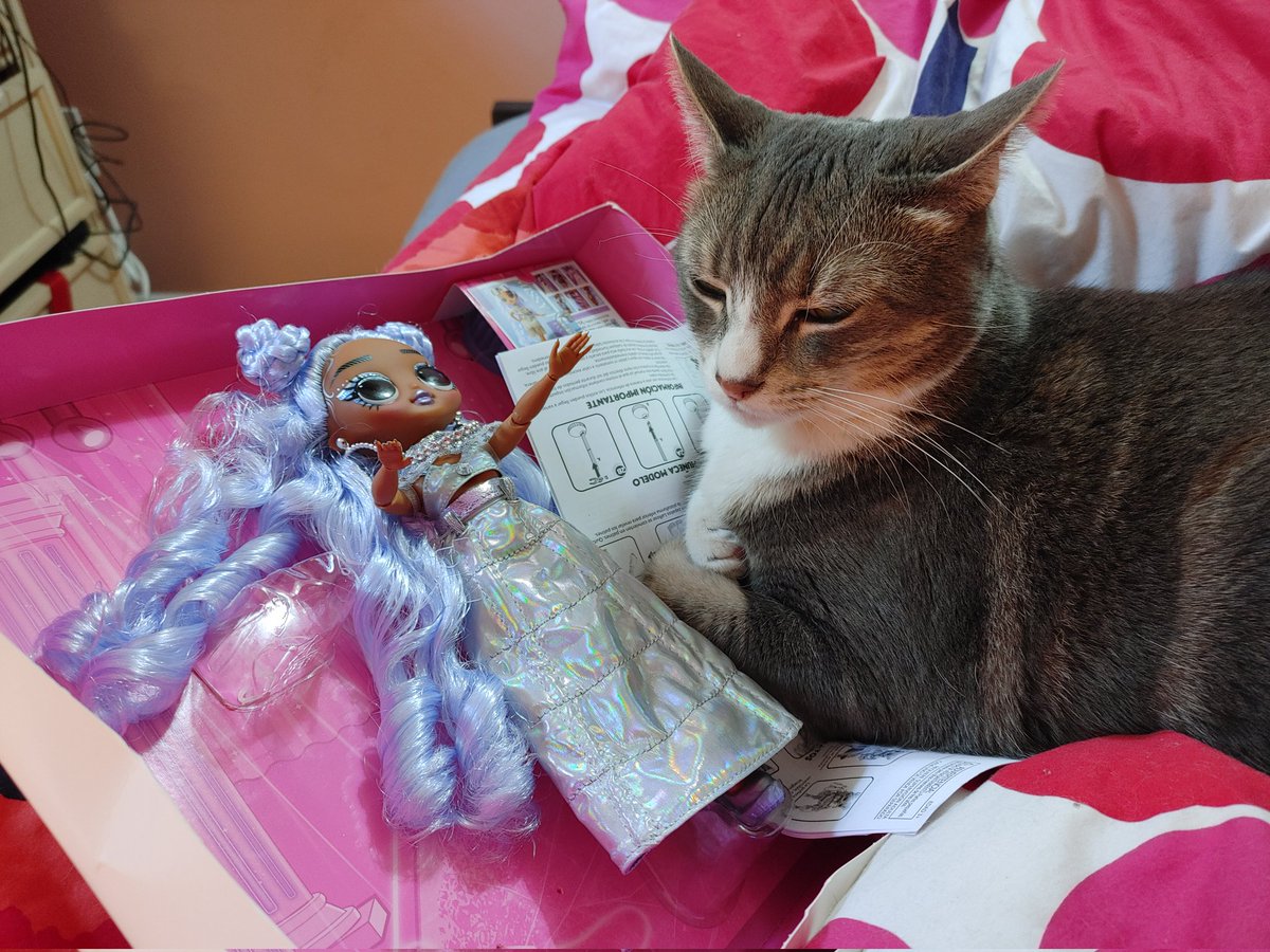 Hunter has become a doll collector