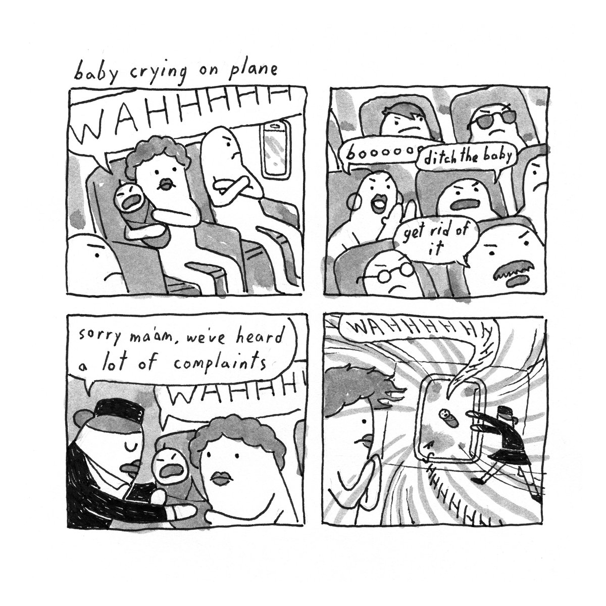 drew a #comic about #babies 