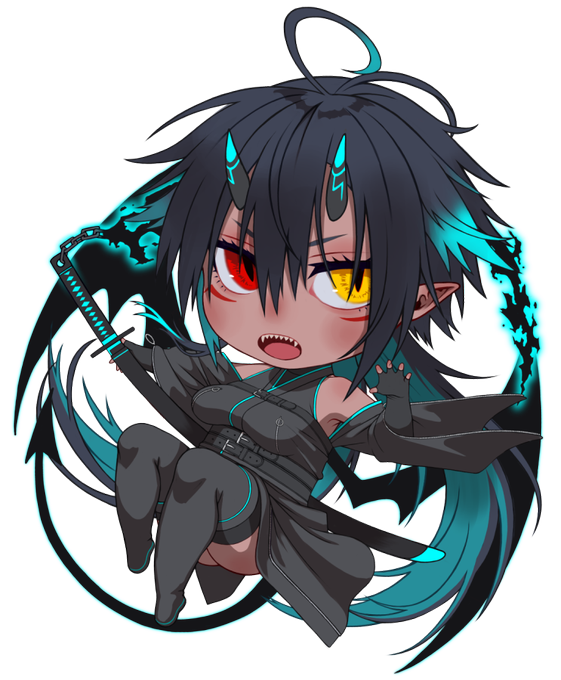 できたあああああうちの紅久里のアクキーデザインだぞおおおprprprpr #熟れたゴリ落描き 