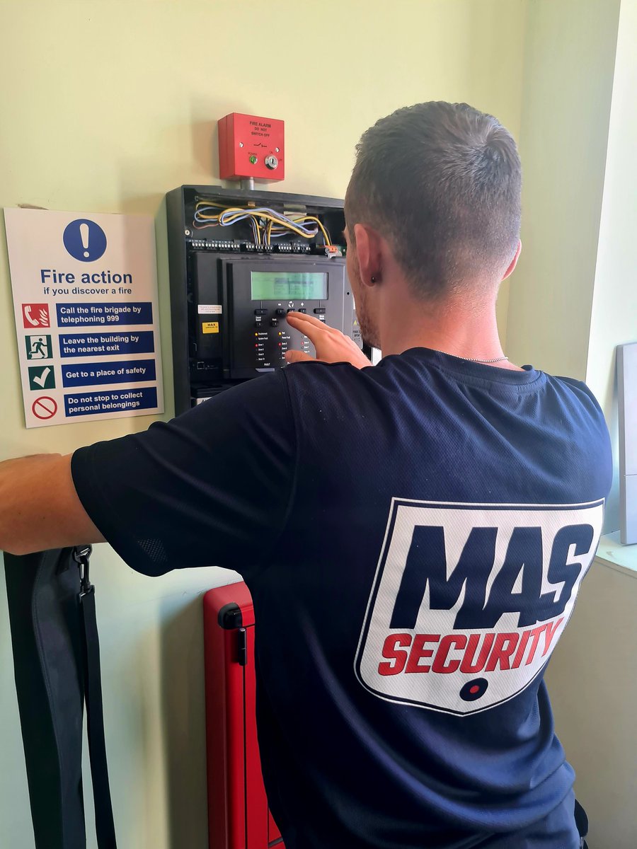 MASSecurity1's tweet photo. Great week for our Jnr #MASengineers keeping the #Midlands safe maintaining Both Conventional and Addressable Fire Alarms. Contact us Today if your system Requires service or maintenance :
π± Call us on 0800 865 4778
βοΈ Send us a message via the page.
#protectedbyMAS https://t.co/eB6coNPEGu