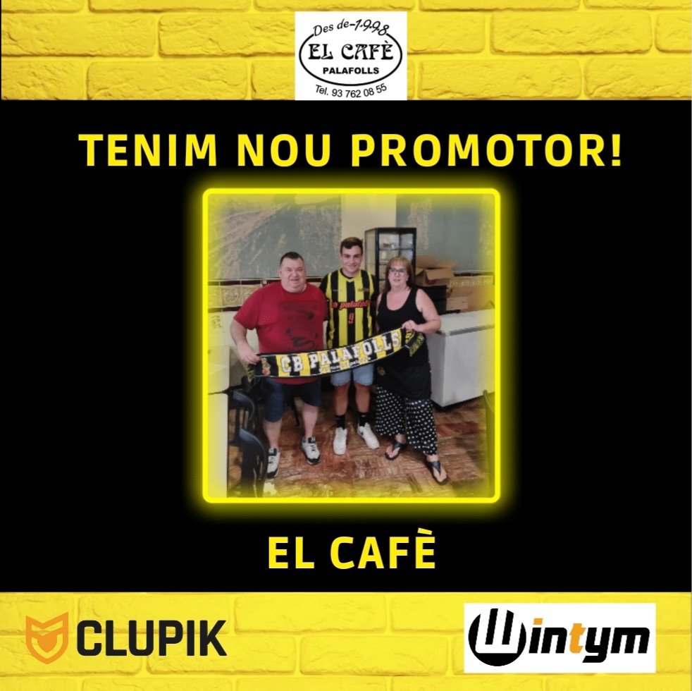 CBPALAFOLLS's tweet photo. Tenim el plaer d'anunciar-vos que, el passat dimarts, un dels negocis més històrics de la nostra localitat va confirmar la seva col•laboració amb nosaltres com a promotors: @Elcafedepalafo1 
No dubtem de que aquesta nova associació serà positiva per tots!! #totssomcbp https://t.co/KZWbPZA3D7