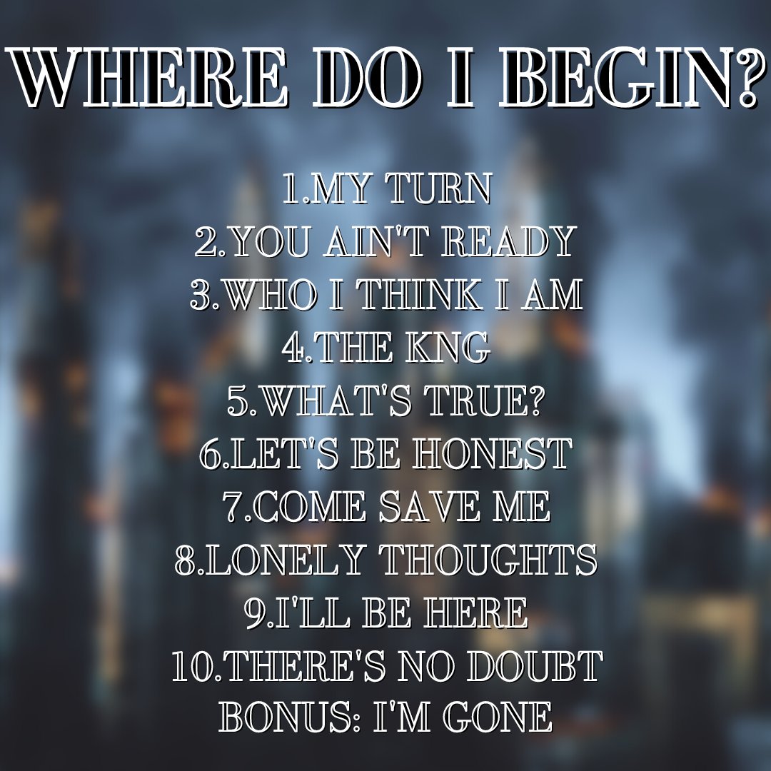 The sophomore album WHERE DO I BEGIN drops at midnight tonight #wdib 

Pre-save here distrokid.com/hyperfollow/jk…