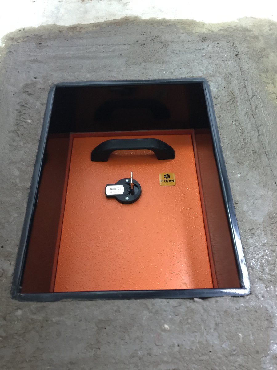 HydanLtd's tweet photo. Another Installation this time a Big safe requires a Huge hole. #Hydan #Clubman #Safes #Professionals #Installations #Floorsafe #madeinbritain https://t.co/qjGnNicrEN