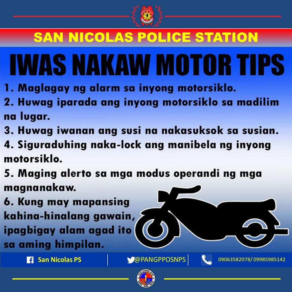PANGPPOSNPS's tweet photo. ANTI-CRIME TIPS
#PNPKakampiMo
#PNPToServeandProtect
#TeamPNP
#TeamPRO1 https://t.co/DXsE97Wbce