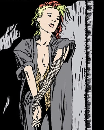 SvmIAm's tweet photo. 'Crazy' that these two never met ever in the original Vertigo comics run. Wonder what they would've talked about? @neilhimself #delirium #shadethechangingman https://t.co/wCknXKLlfT