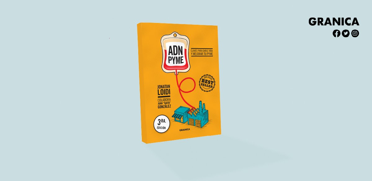 GranicaEditor's tweet photo. Ser PyME es un sentimiento 🧡

🧬ADN PyME

✍️ @LoidiJonatan 

📣Disponible desde el 10 de septiembre de 2022 en todas las librerías del país📣

#ADNpyme https://t.co/llJwTUB5Lt