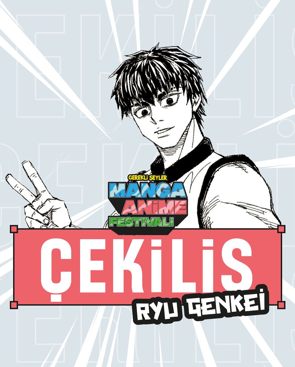 Instagram hesabımızda 5 takipçimize Shonen Jump+ Serileştirme Yarışması’nda birinci olan Türk mangaka Ryu Genkei imzalı çizim hediye ediyoruz! Koşun! 🎉🎁