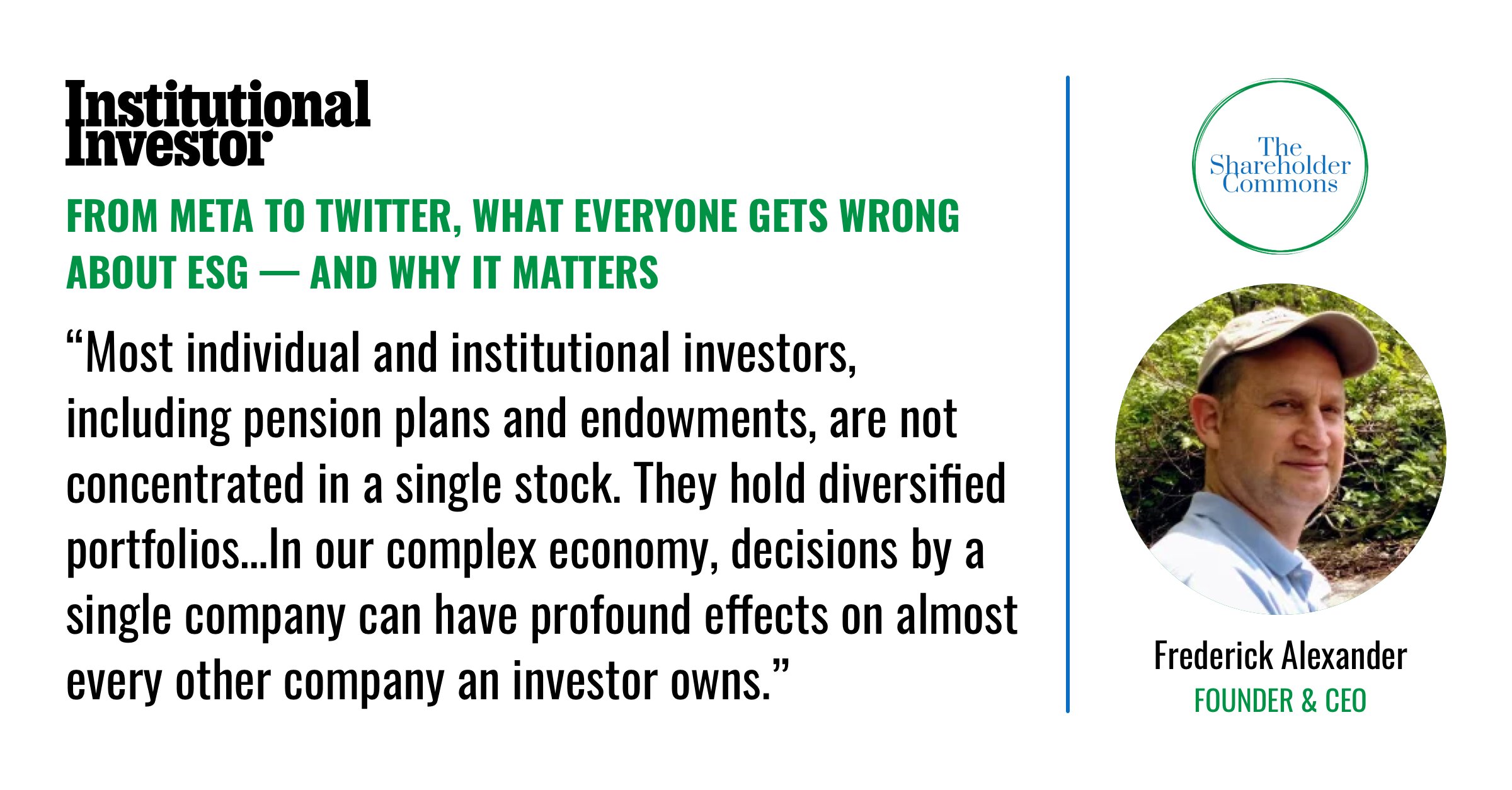 The Shareholder Commons (universal_owner) / Twitter