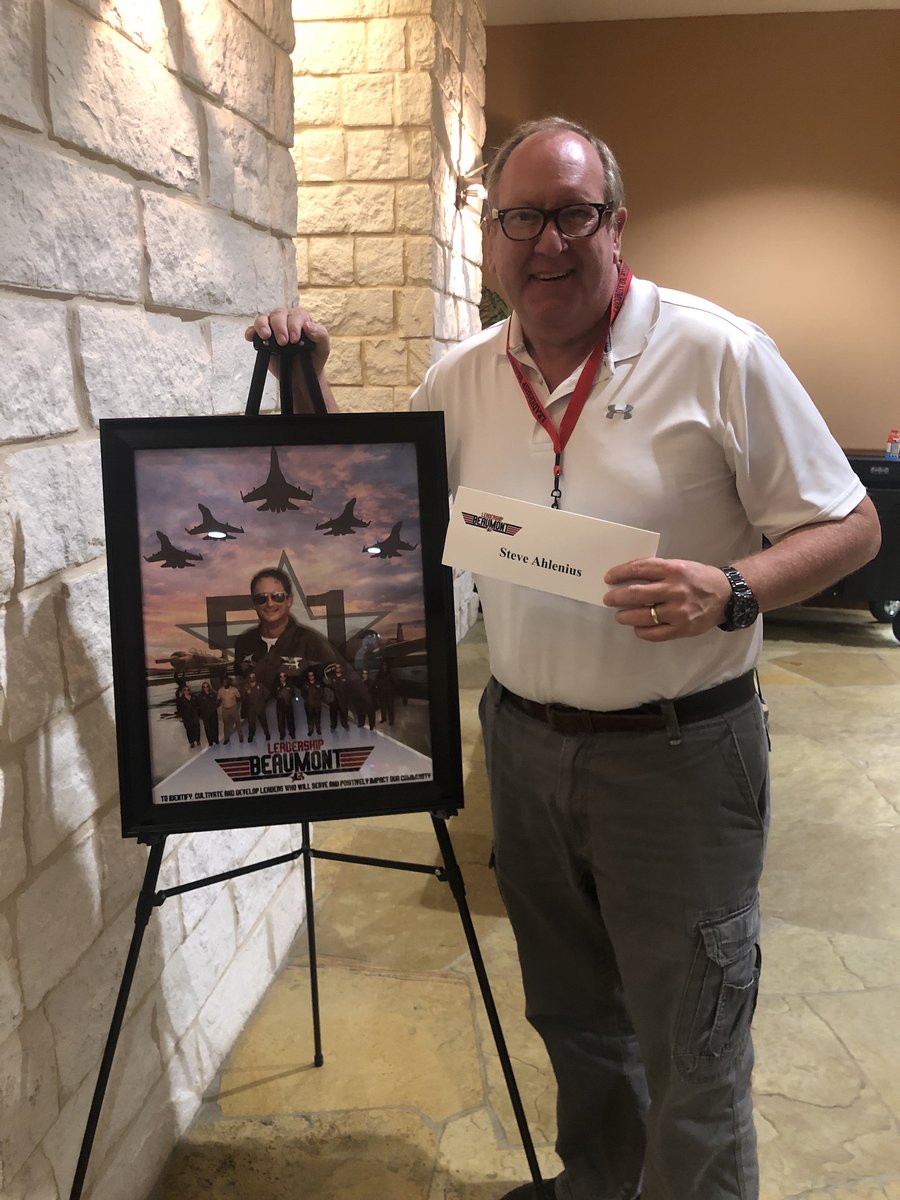 BMTChamber's tweet photo. Today launched the 51st class of Leadership Beaumont! Steve, our new President/CEO, is participating in this year's class. Through nine months, the class participants will learn more about the Beaumont area and leadership tools.

#LeadershipBmt #GBCOC https://t.co/G5D61jDAZK
