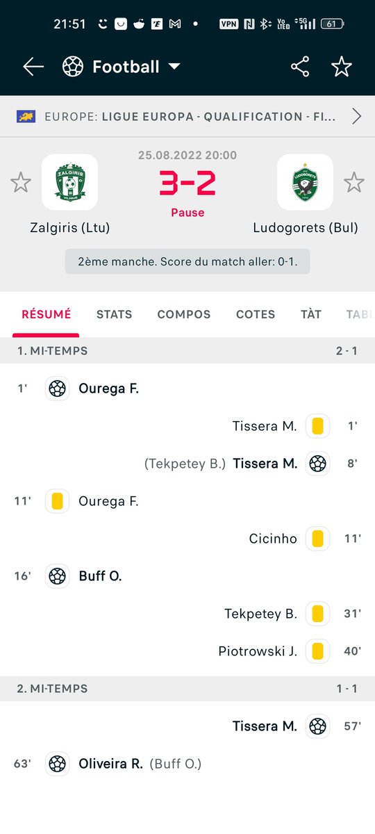 lvlxn_'s tweet photo. Bonjour @Betclic, pourriez vous corriger le buteur car Tissera a mis un double ?
Le paris est marqué comme perdant alors qu'il a bien marqué un double... https://t.co/4gMf8Vg1Lt