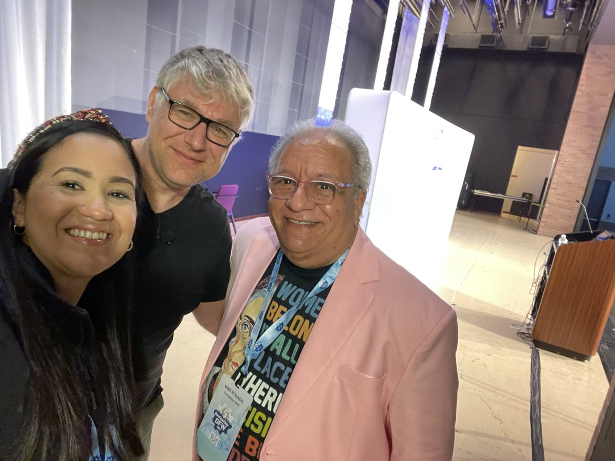 jessicasabugo's tweet photo. Backstage on DevOpsDays Dallas #DevOpsDaysDFW @MikeRosTX @patrickdebois @littleidea @botchagalupe https://t.co/MVJuBHxcBB