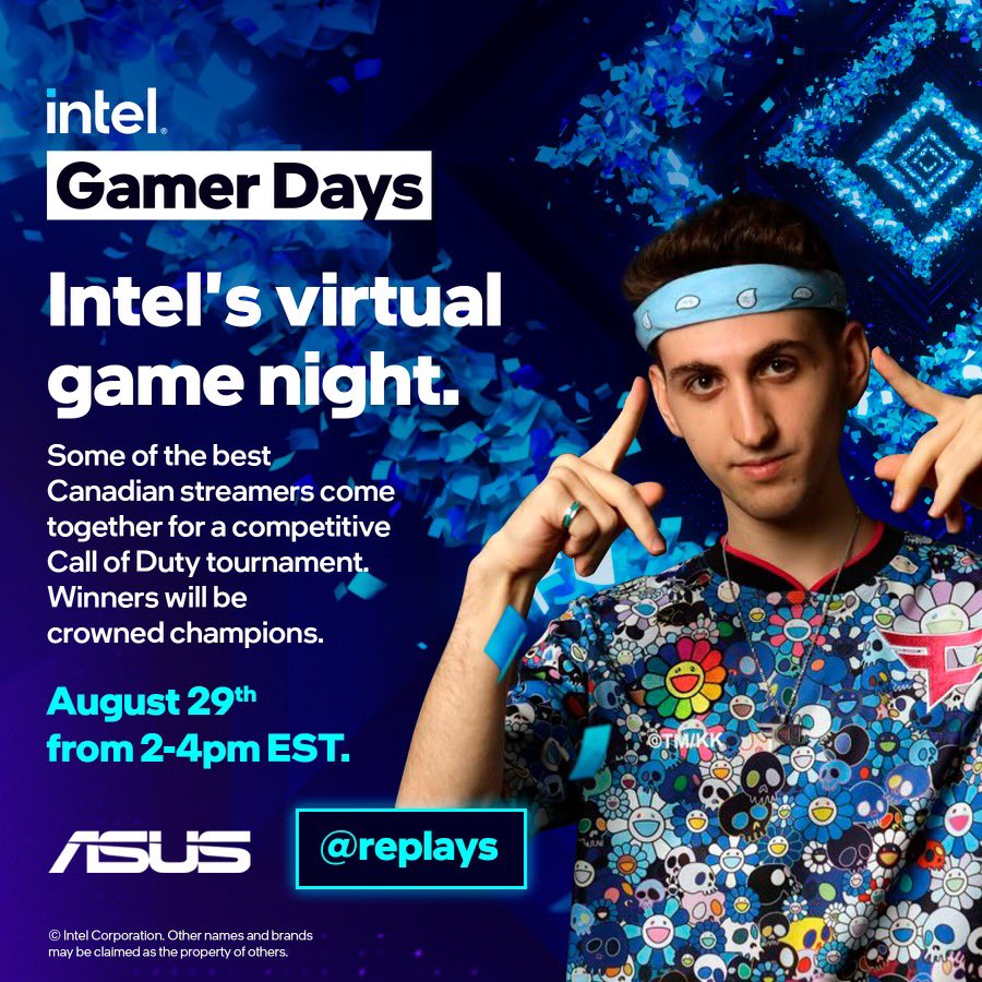 Gamer Days starts TODAY! Gamer Days is 11 days of deals, drops & exclusive giveaways! I’m teaming up with @ZLaner @missharvey in the Gamer Days Tournament (8/29 2PM EST) You can shop at the Festival of deals here👇 intel.ly/3Cu4Zmp #IntelGamerDays @ASUS @intelcanada #ad