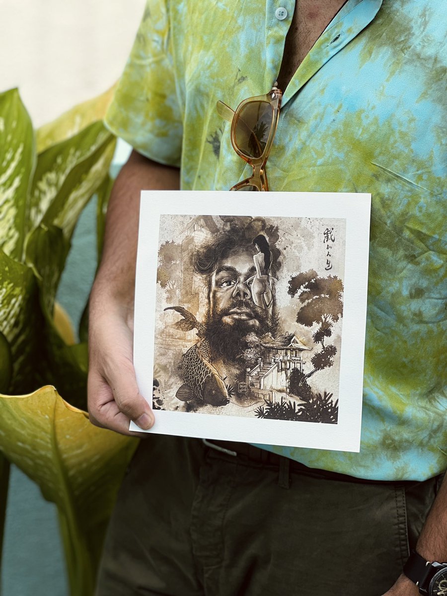 Printed on textured paper #illustrationart #prints #trynatural