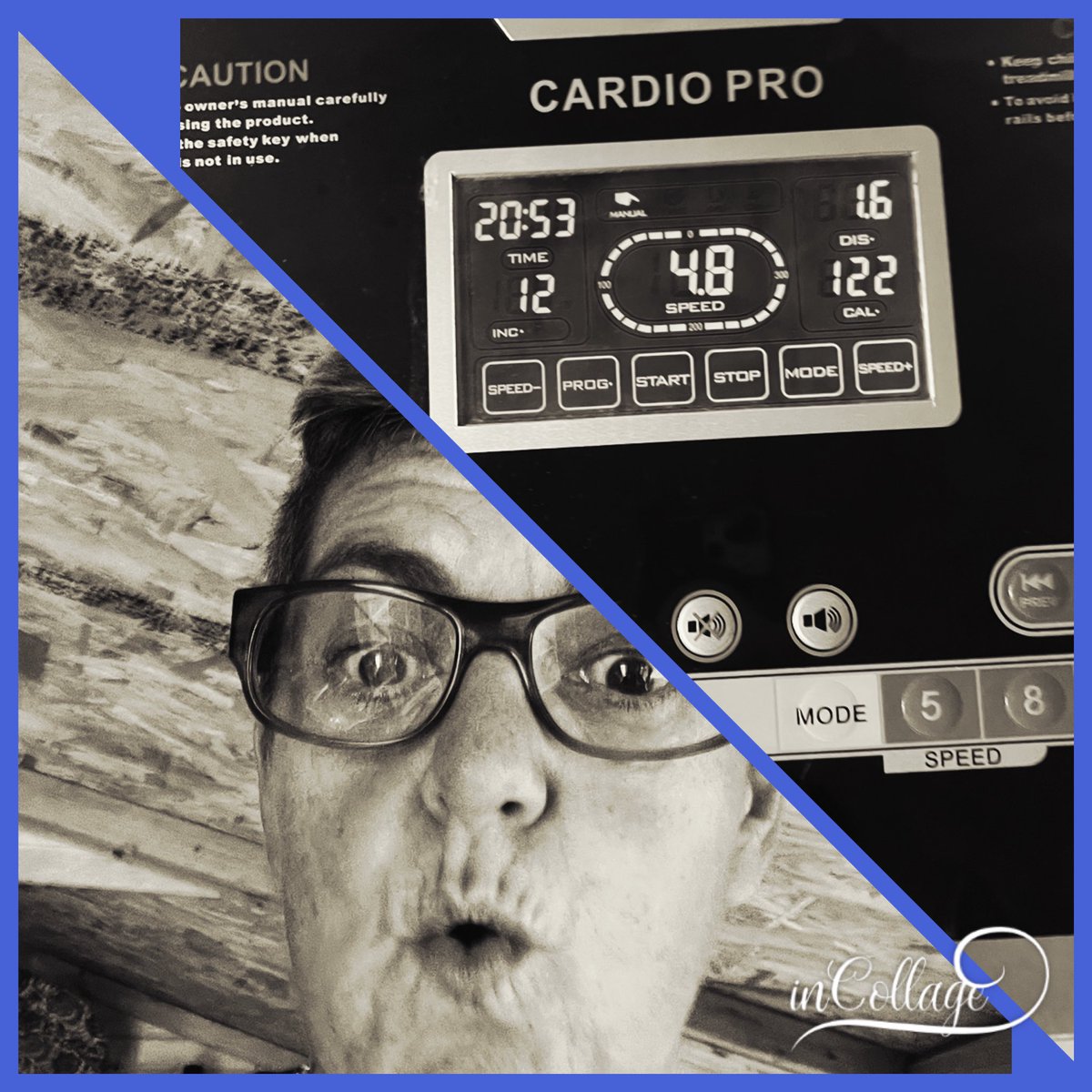 Tried the 12 (incline) 3 (mph) 30 (mins) treadmill walking workout, for a change. Surprisingly challenging in a good way! #NursesActive @MRowlandPhysio <a href="/samgrove70/">samgrove70@icloud.com</a> <a href="/Saraklowe/">Sara Lowe</a> 🔥