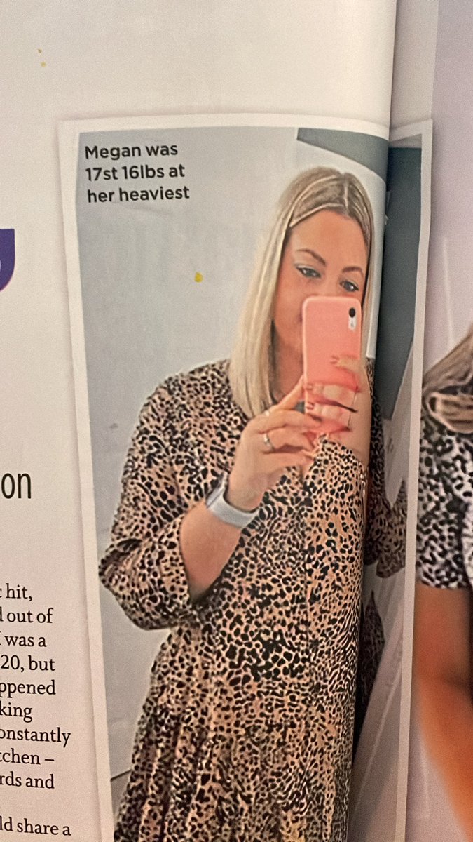 KellyCarbs's tweet photo. @CloserOnline hate to tell you this but she was 18st 2 😁 only 14lb in a stone https://t.co/jZuVDbf6Ng