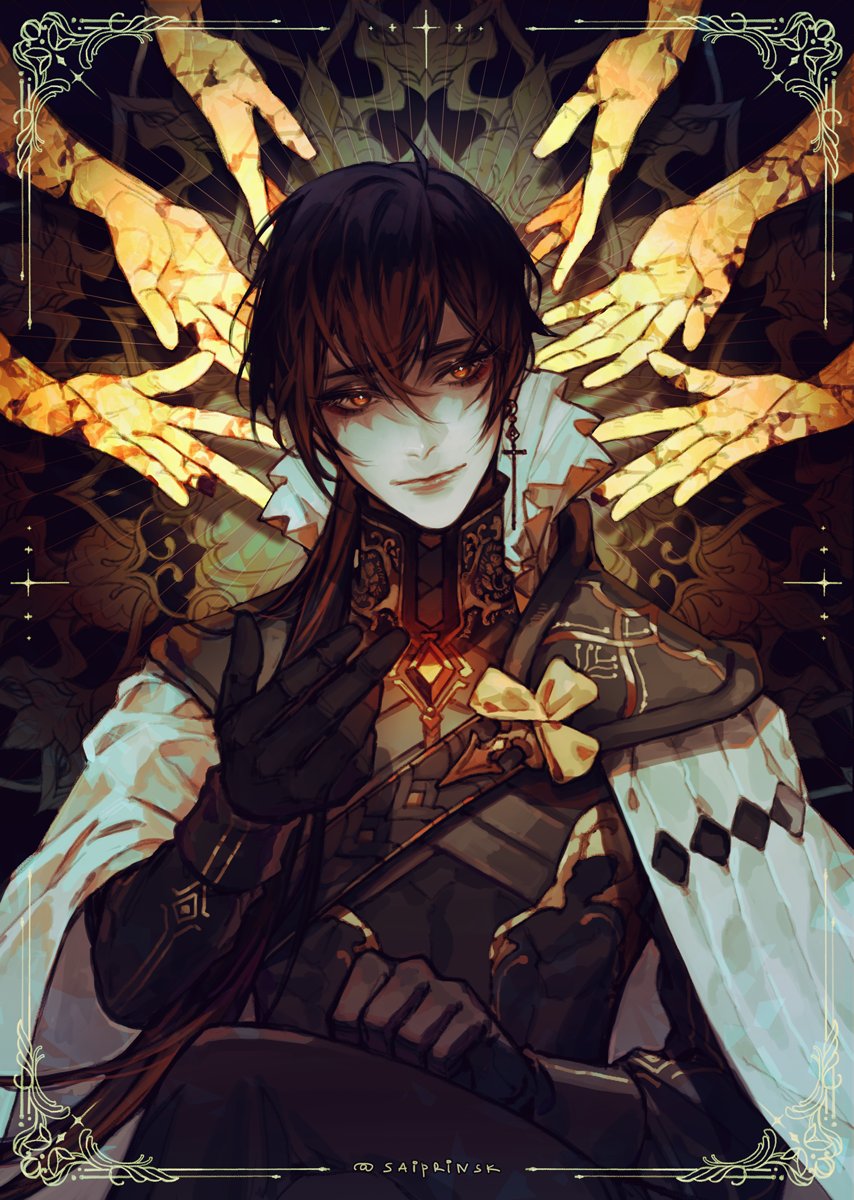 Это было долго и сложно, не факт что нужно. Ладно мне нужно.
Люблю его всё так же 
#Zhongli #GenshinImpact