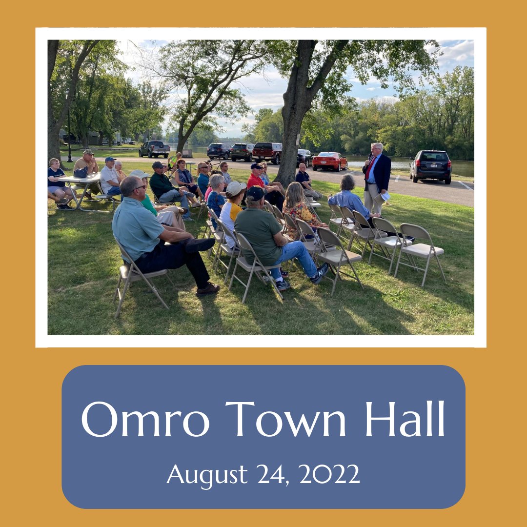 RepGrothman's tweet photo. Thank you to everyone who came out to my town hall meetings this week in #SheboyganFalls, #Cedarburg, #Rosendale, and #Omro! I always enjoy engaging in conversation, providing an update on my work in Congress and answering your questions. #WI06 https://t.co/prBW66hVeD