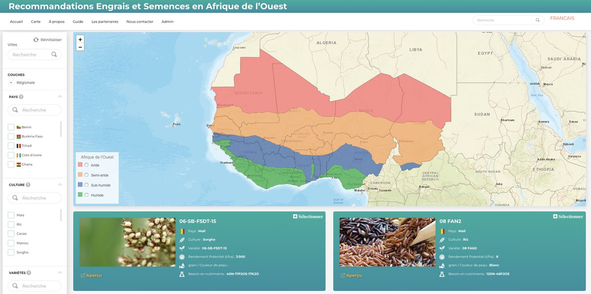 CORAFNews's tweet photo. π€Did you know the #FeSeRWAM platform designed to help #farmers, #agrodealers and #extensionagents determine which #agri_inputpackages are suitable for specific agro-ecological zones was launched yesterday?
Learn more https://t.co/8YWaxmnQgj
@IFDCNWAF @USAIDWestAfrica https://t.co/fMXtsIIFux