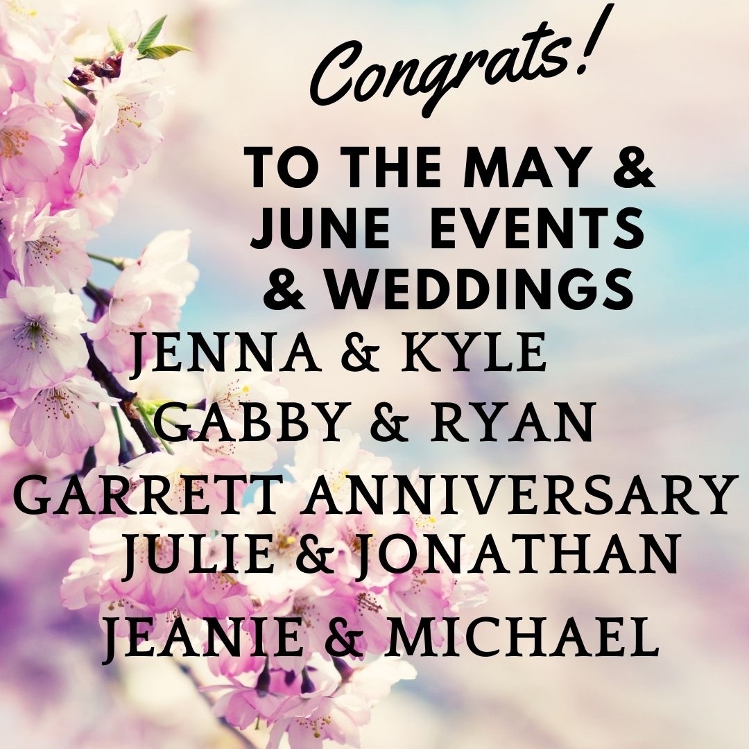 Thanks to all my Spring & Summer weddings. Each of you have made the start of the wedding season so important for me. Congratulations & blessings for a continued happy & blissful marriage. 

marriedlife #divineandeleganteventsllc #2022weddings #vawedding #mdweddings