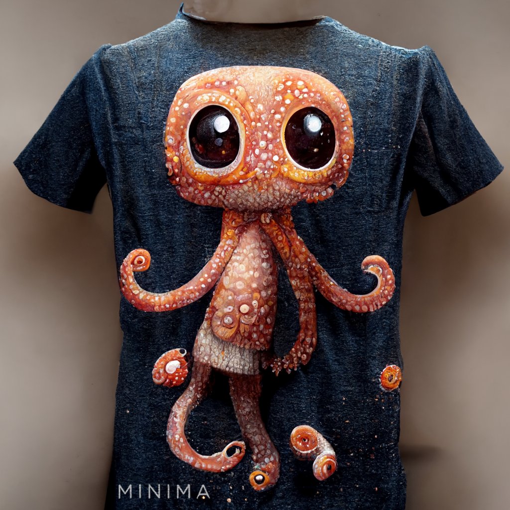 Once the figurine with octopuses did not like. Take T-shirts <a href="/majorddf/">Luke Edwards</a>))

 How this cute octopus looks on T-shirts )) Look into his eyes ))

#minima #Web3 #Blockchain #ambassador